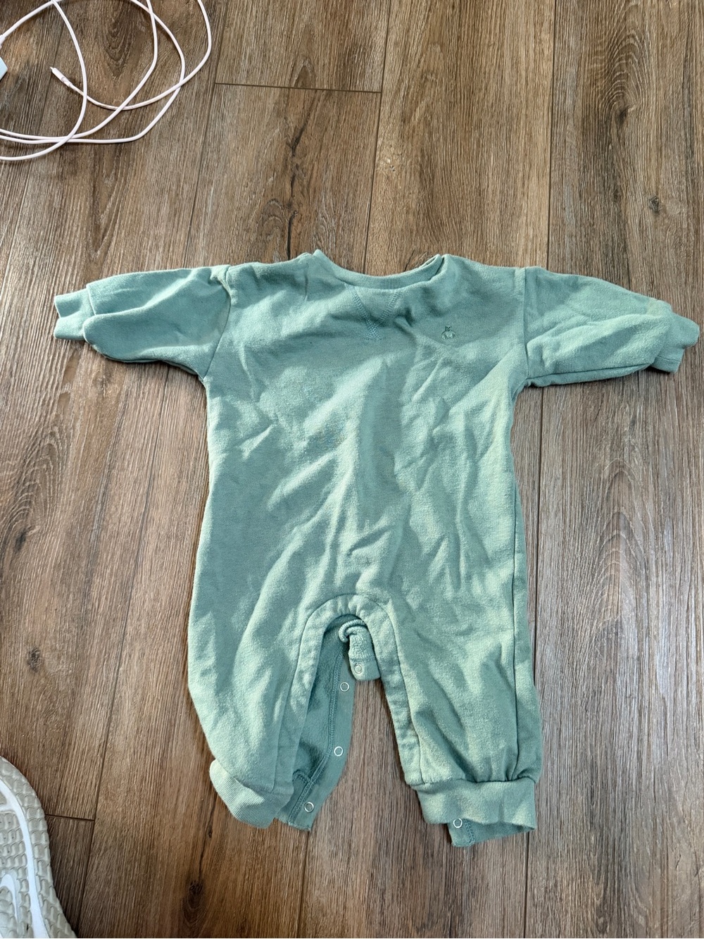 Baby Gap Sage Green One-Piece Romper